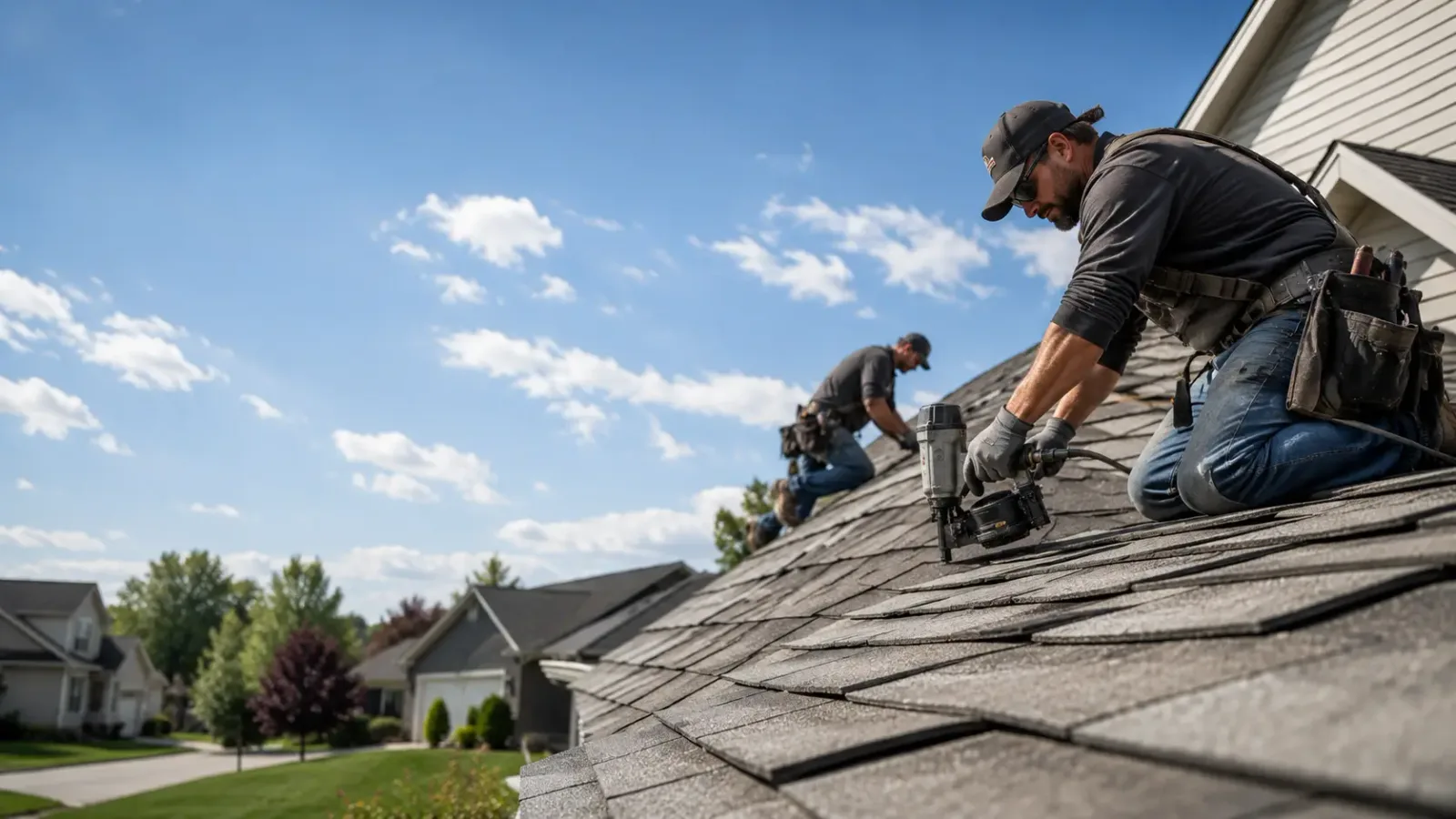 Storm Damage Roof Repair in Le Roy, MN near me